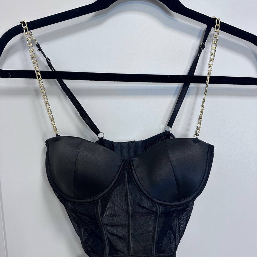 Fashion Nova Black Bodysuit
